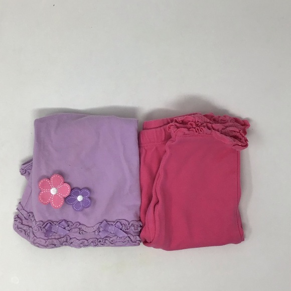 Baby R Us Floral Ruffle Hem Carter’s Ruffle Pants - Picture 2 of 5